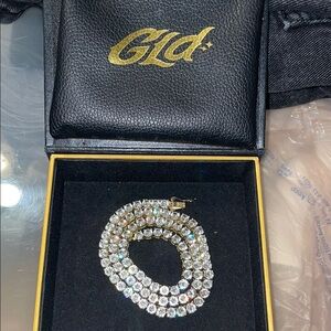 GLD Gold Tennis Necklace